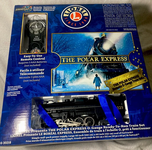 THE POLAR EXPRESS Remote OGauge Train Set LionChief Lionel Christmas