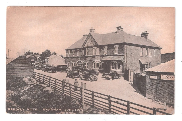 BARNHAM JUNCTION RAILWAY Hotel Nr Bognor Regis West Sussex Vintage ...