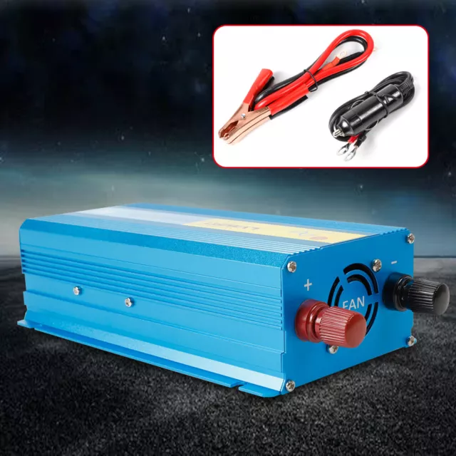 50HZ DC 12v AC 230v Inverter 1000w-2000w Pure Sine Wave Power Inverter