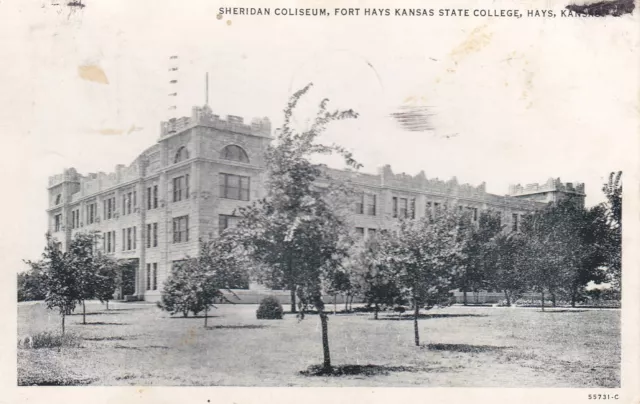 Hays, KS - Sheridan Coliseum, Fort Hays Kansas State College