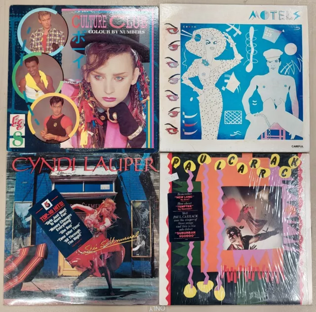 Lot- 20 LPs Vinyl LPs 80s New Wave, Pop