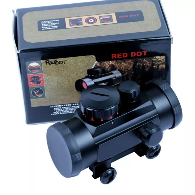 Tactical 1X30 Red Green Dot Sight Scope Holographic Riflescope Optics Scope