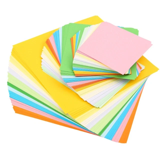 200pcs Kran Papier Origami Papier Kunst Projekte Kinder Quadrat Falten Papier 11