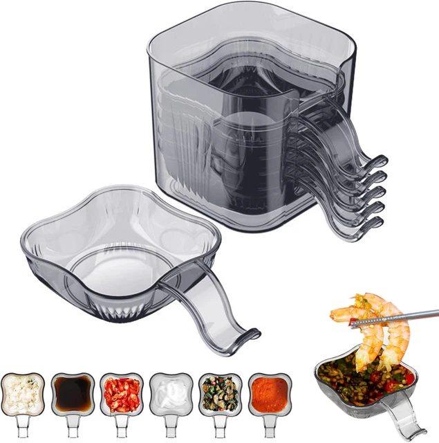 100 Ciotoline Aperitivo In Polpa Di Cellulosa - Quadrate 6.5x6.5cm, Biodegradabili, Per Finger Food - Foto 5