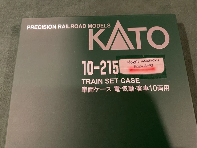 KATO CASE WITH North American Box- Cars N Scale X10 New £89.10 ...