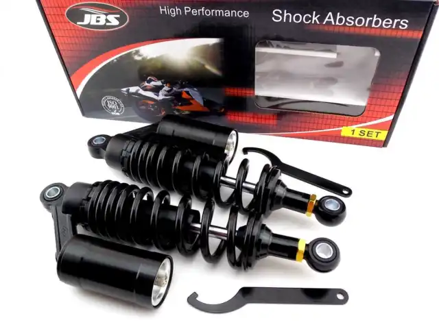 Harley Davidson Hd Flhx Street Glide 12 Inch Jbs Nitrogen Shock Absorbers Blk