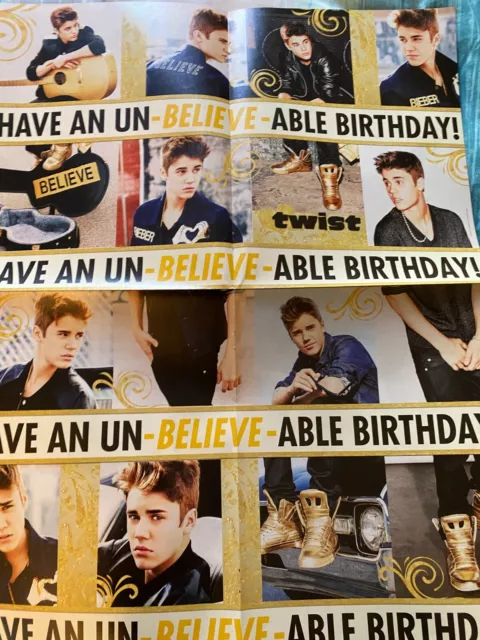 Justin Bieber, One Direction, Double Four Page Foldout Poster