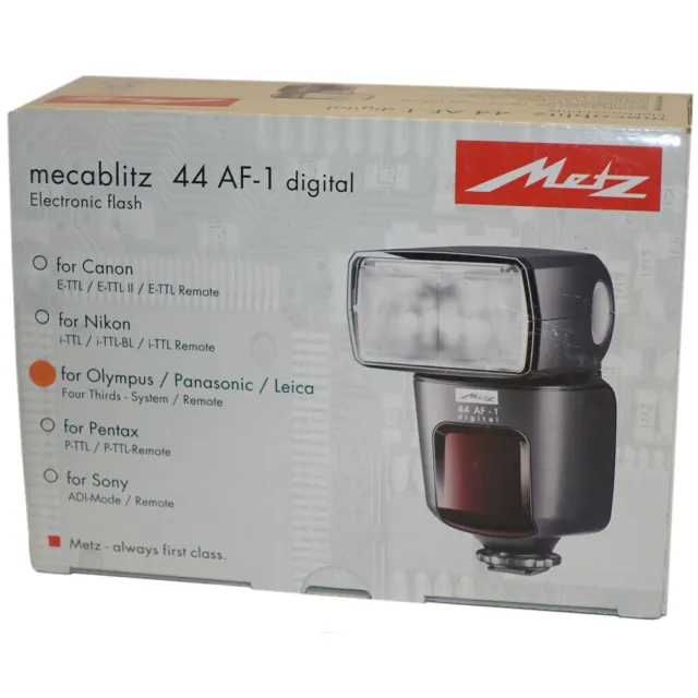 Metz Mecablitz 44 AF-1 Flash for Olympus/Panasonic