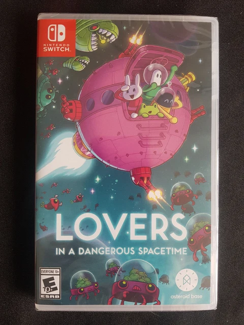 Lovers in a dangerous shop spacetime switch physical
