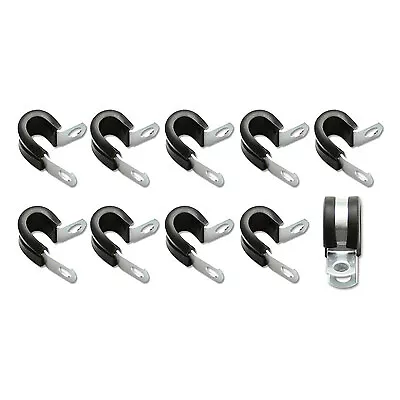 Vibrant Performance 17191 Cushion Clamps For 3/8In (6An) Hose - Pack Of 10 Line