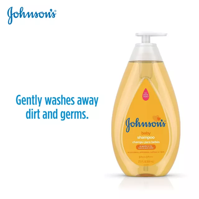 Johnson's Baby Shampoo with Gentle Tear-Free Formula, 1.7 fl. oz