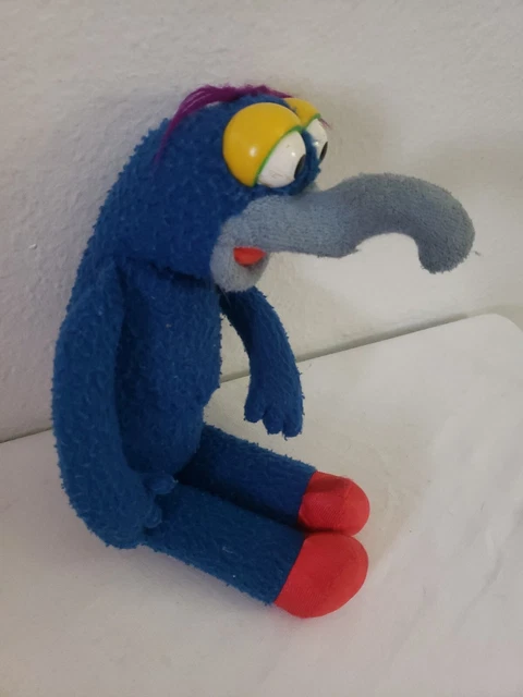 Vintage Fisher Price The Muppets 13” Gonzo Plush Toy #858 Stuffed Doll Blue 7