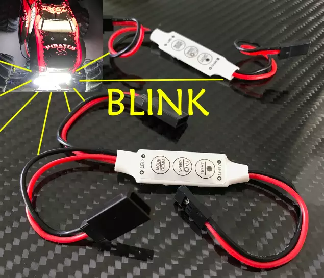 Blink LEDs 3mm Blinker LED Blinklicht langsam bis schnell blinkend 1-3Hz  Auswahl