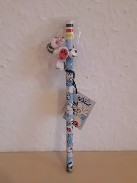 Diddl Bleistift mit Fußballfigur Neu mit Etikett