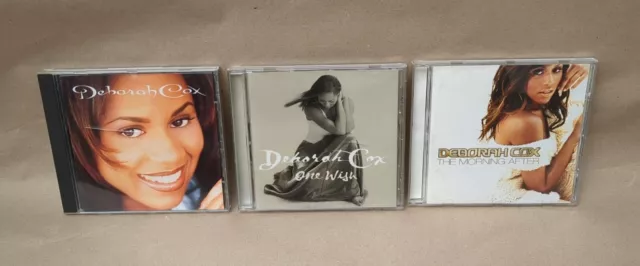 Deborah Cox 3 x CD Alben.(Der Morgen danach / Ein Wunsch / Deborah Cox)