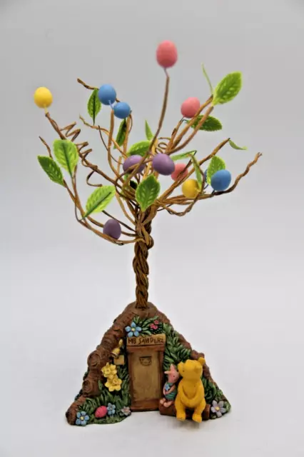 Midwest Winnie the Pooh Piglet Easter Egg Mr Sanderz Tree Figurine Disney