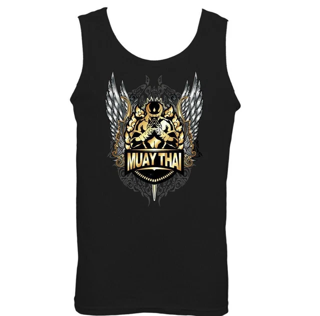 Muay Tailandese Canotta UFC Mma Arti Marziali Palestra Top Tigre Glove Caccia Da