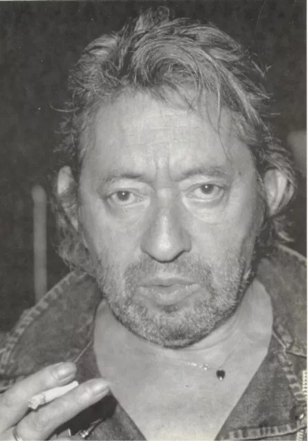 CPM Serge Gainsbourg  " Carte postale "  Europe