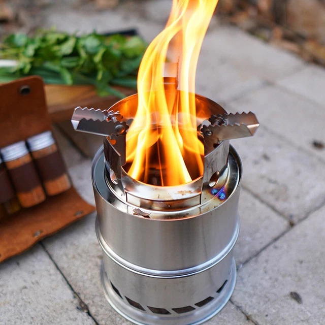 GoHawk Stufa A Legna Portatile In Acciaio Inox: Cucina E Riscalda La Tua Tendaa