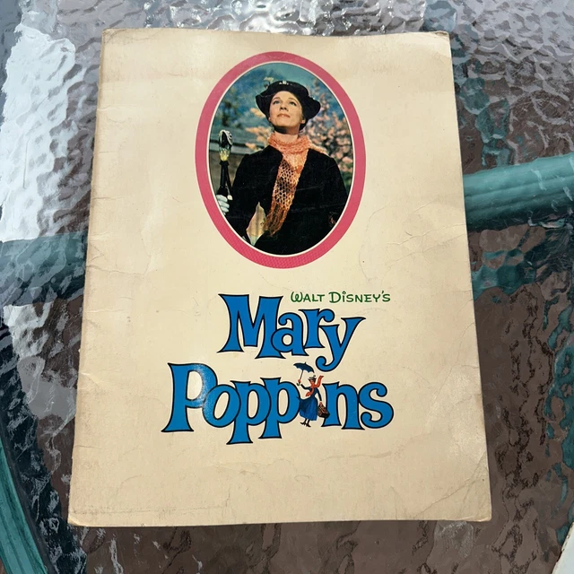 FIRST EDITION 1964 Walt Disneys Mary Poppins Movie Book & Golden Press