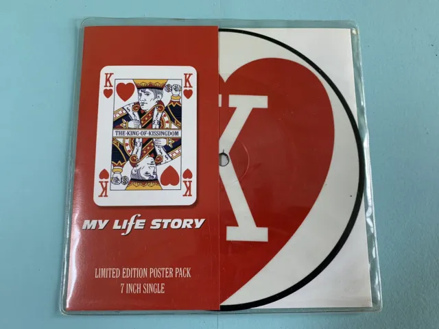 My Life Story  The King Of Kissingdom  7” Picture Disc Vinyl Record