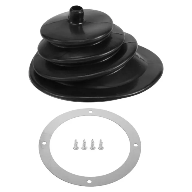 Per Mr Gasket 1651 Shifter Boat Small Round Black Rubber 5,250-Inch Pi5275