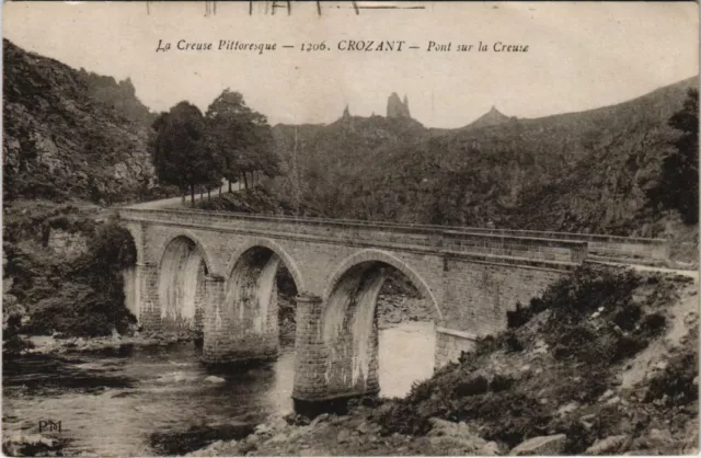 CPA Crozant Pont sur la Creuse FRANCE (1050268)