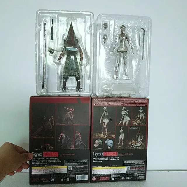 Silent Hill 2 Red Pyramid Thing & Bubble Head Nurse Action Figure Toy New In Box