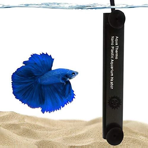 Halfmoon Betta Heater, 10 Watts, Fully Submersible Aquarium Heater