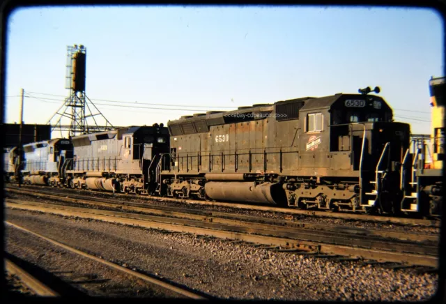 Railroad Slide Chicago North Western CNW 6530  1984