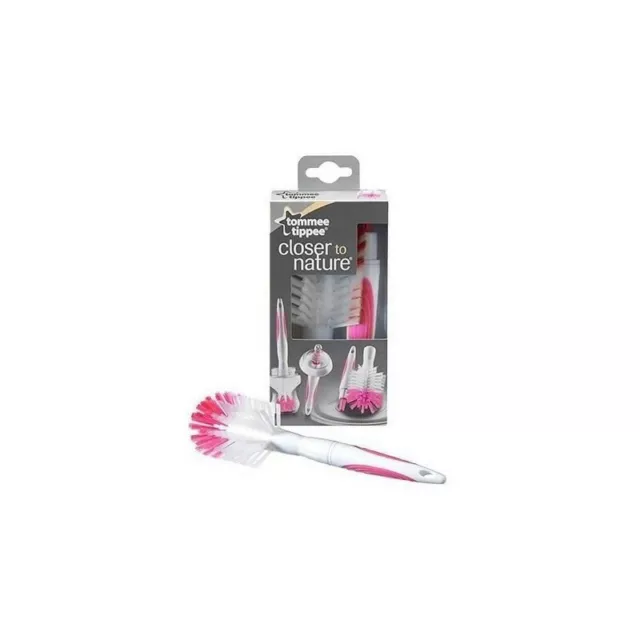 TOMMEE TIPPEE Closer to Nature Bottle and Teat Cleaning Brush assorted colors