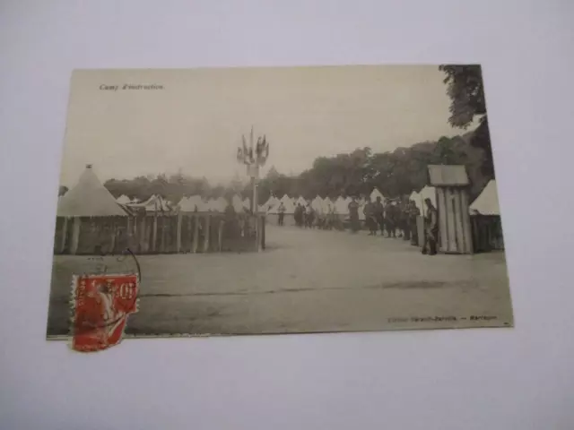 Cpa Orne 61 Mortagne Camp D'instruction