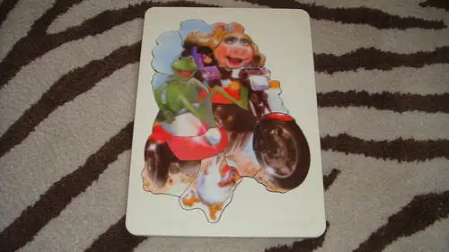Vintage Fisher Price Muppets Puzzle 1981 Kermit Miss Piggy