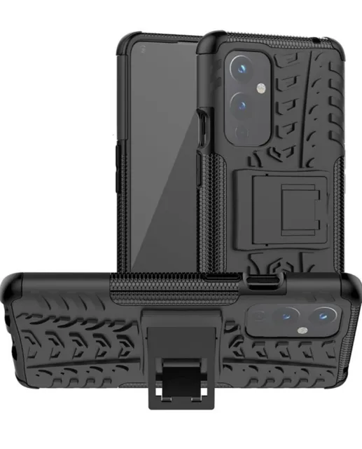 Labanem Hülle für OnePlus 9, strapazierfähige stoßfeste robuste Abdeckung Dual-Layer-Rüstung