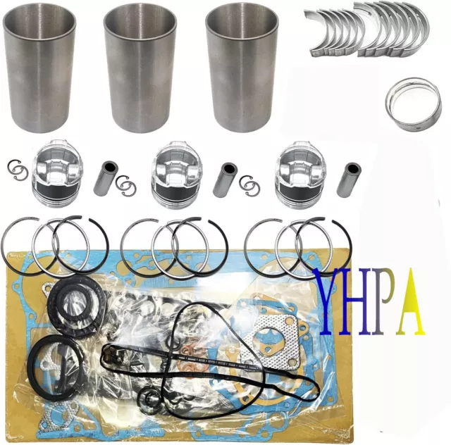 For Kubota D850 Overhaul Rebuild Kit Engine B1550HST B6200D B6200E Tractor Parts