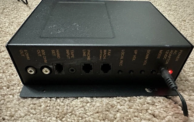 Premier Tech RUF 2706 Solid State Fax Switching Music On-Hold Unit w/ Adapter