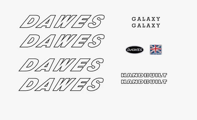 Dawes Stratos Bicycle Decals - Transferts - Autocollants N.62