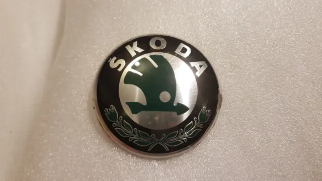 Genuine Skoda Fabia Roomster Octavia II 2 Rear Winged Arrow Emblem Trunk  Badge