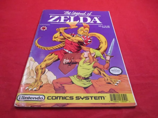 The Legend of Zelda Comic No. 5 by Valiant Nintendo Comics System