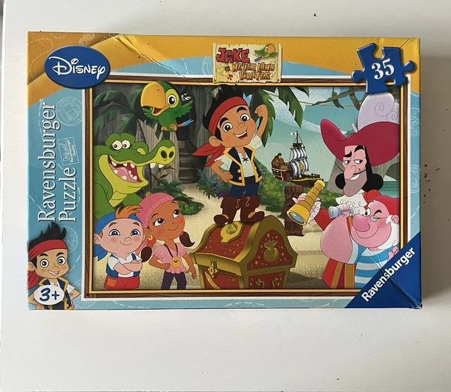 Ravensburger 35 Piece Jake & Neverland Pirates Puzzle Mint with