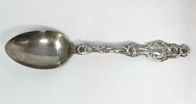 Antique Whiting 1891 Louis XV Sterling Silver Five O'clock 