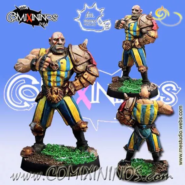 Fantasy Football - MIGHTY ZUK HUMAN STAR PLAYER for Blood Bowl - Meiko