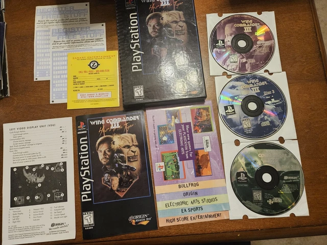 Wing Commander III : Heart of the Tiger - PSX - Jeu Occasion Pas Cher