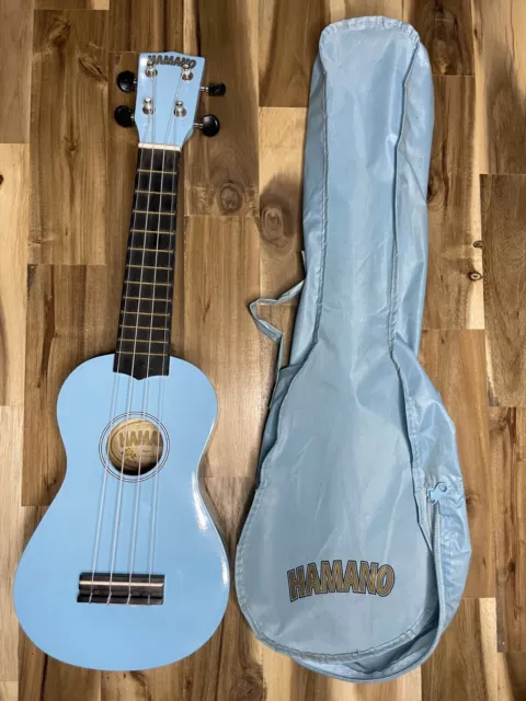 Hamano U-30LB Colorful Soprano Ukulele Light Baby Blue