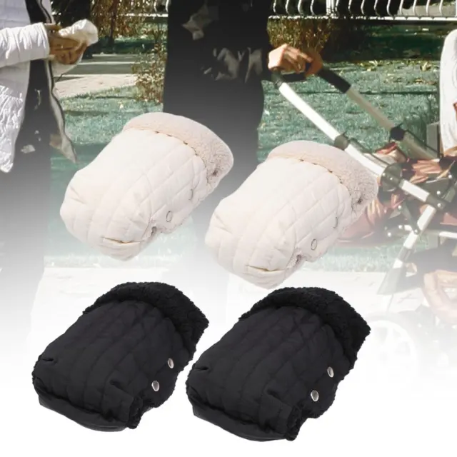 1 paire de gants de poussette Poussette universelle Manchons, Antigel  Mitaines de poussette Gants de chariot Équipement Panier Shopping Cart Hand  Warmer