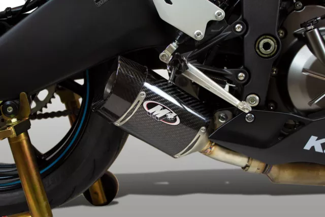 STREET SLAYER CARBON Fiber Slip On Exhaust M4 KA6914 For 09