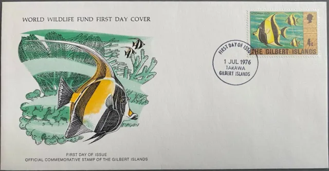 1979 World Wildlife Fund FDC from Gilbert Islands