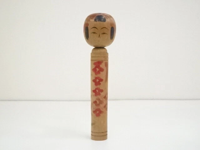 44175# TRADITIONAL JAPANESE CRAFT / KOKESHI DOLL (21.3 cm)/ ARTISAN WORK