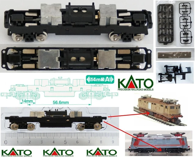 KATO 11-105 CHÂSSIS Motorisé Mm.58 Éditions Échelle-N 1/160
