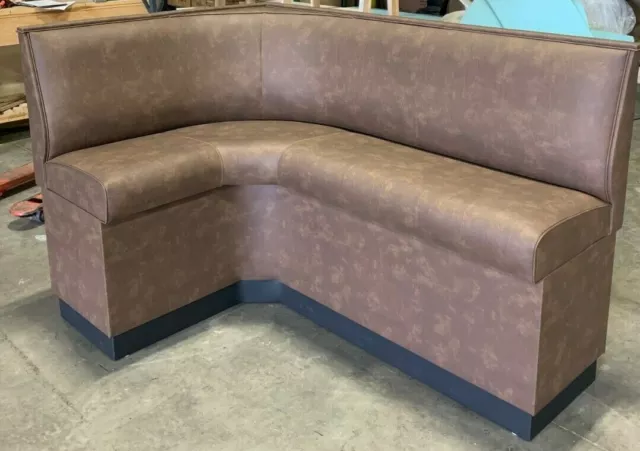Restaurant Bar Height L shape Corner Bench. Made In US